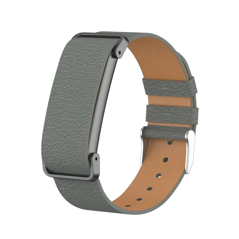Fitbit Air Litchi Lederarmband (Viridiangrün)
