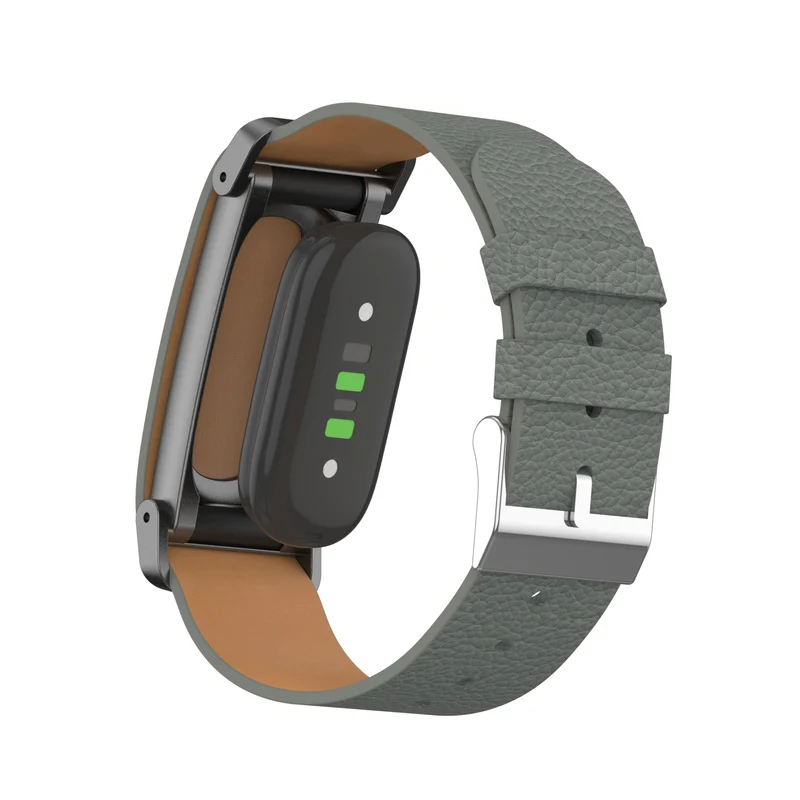 Fitbit Air Litchi Lederarmband (Viridiangrün)