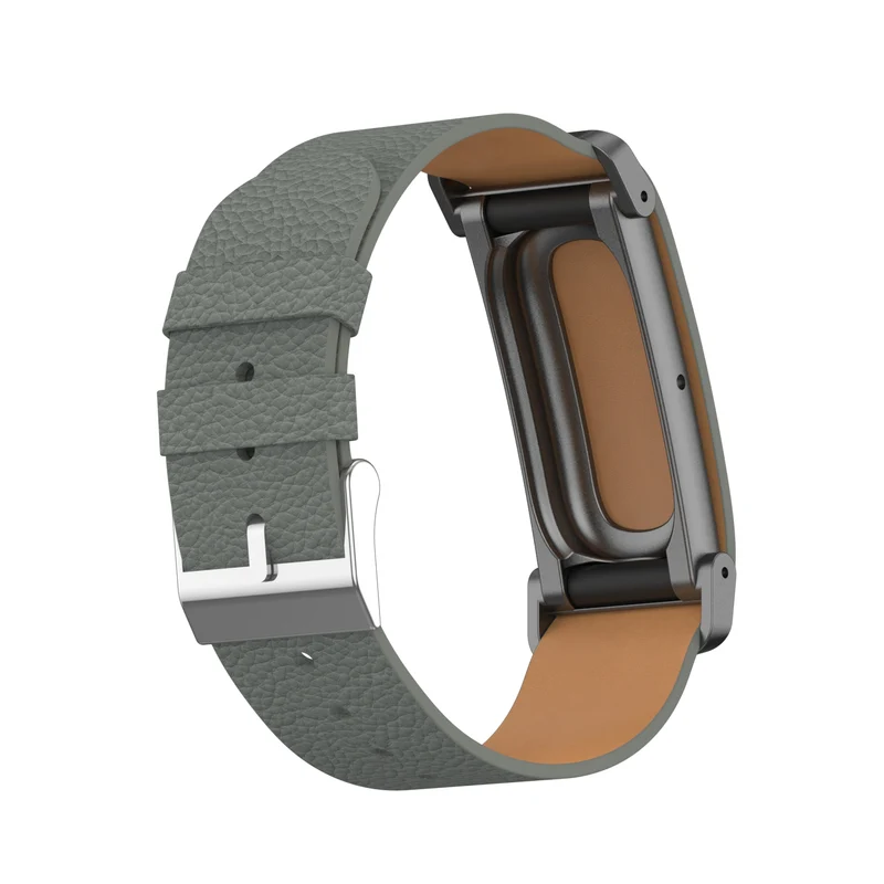 Fitbit Air Litchi Lederarmband (Viridiangrün)