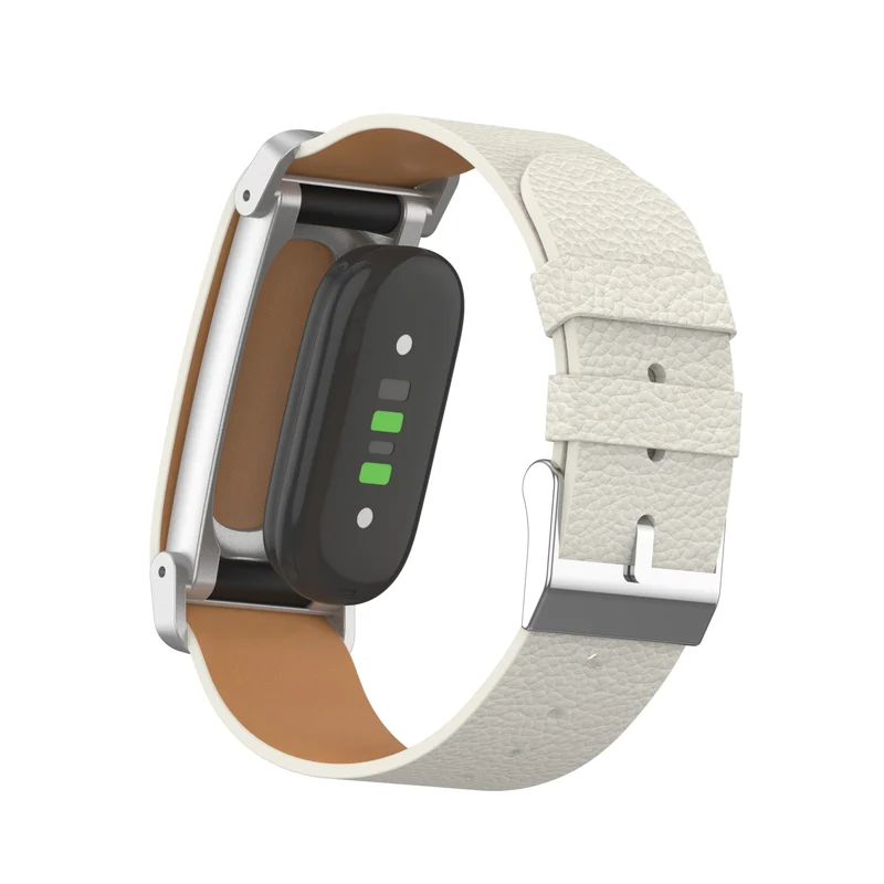 Fitbit Air Litchi Lederarmband (Beige)