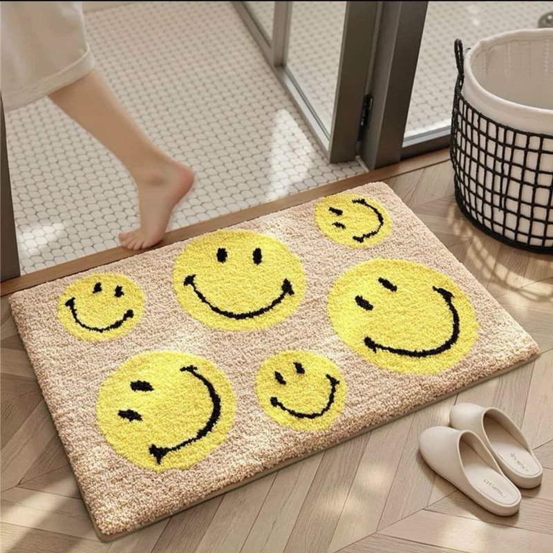 Spaß Smiley Gesicht Fußmatte