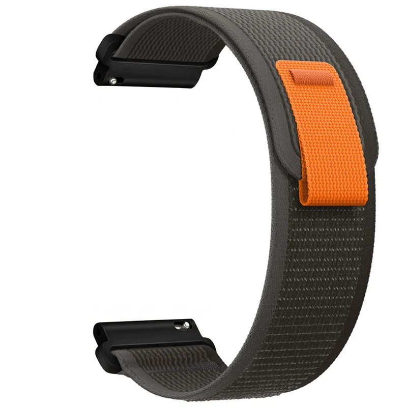 Garmin Venu 2 Trail Nylonarmband (Schwarz/Grau)