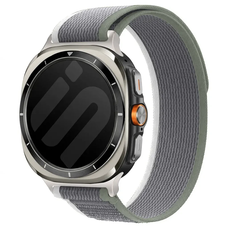 Samsung Galaxy Watch Ultra 2 Trail Nylonarmband (Grau)