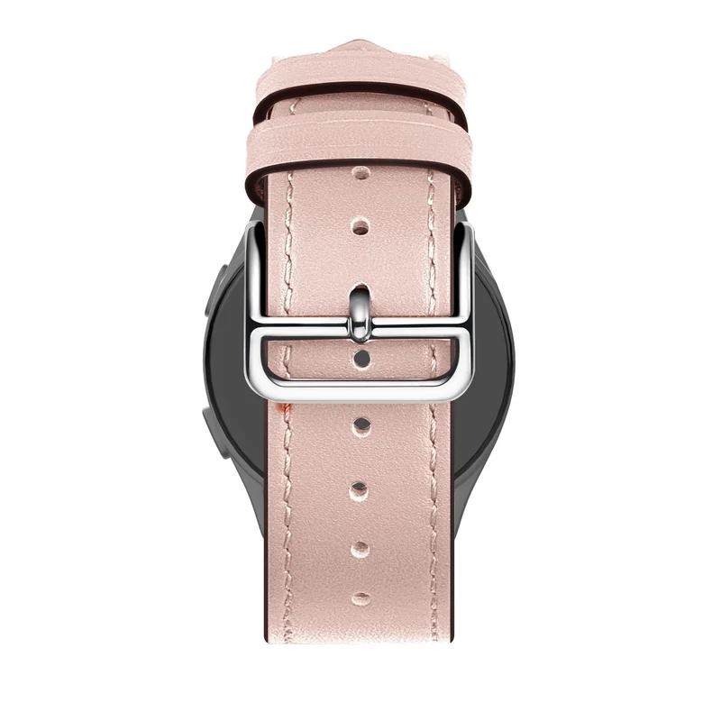 Bandz Oozoo Smartwatch 20mm Lederarmband 'Deluxe' (Rosa)