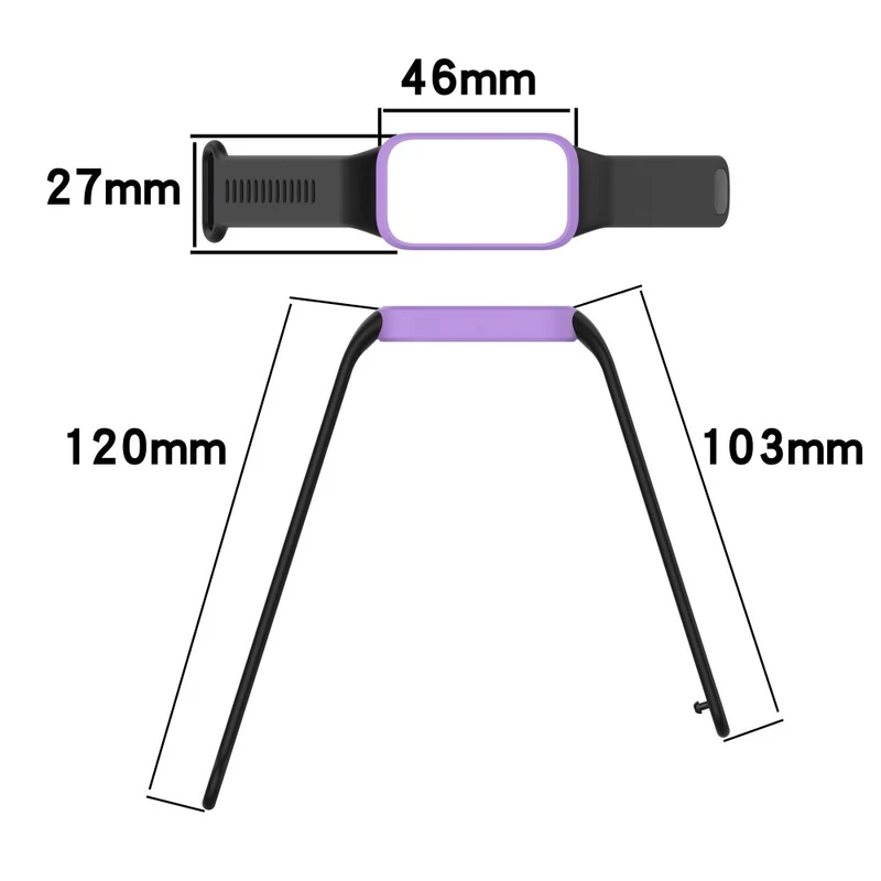Sehr Angenehm Xiaomi Smart Band 9 Active / Xiaomi Redmi Band 3 Silikon Universell Armband