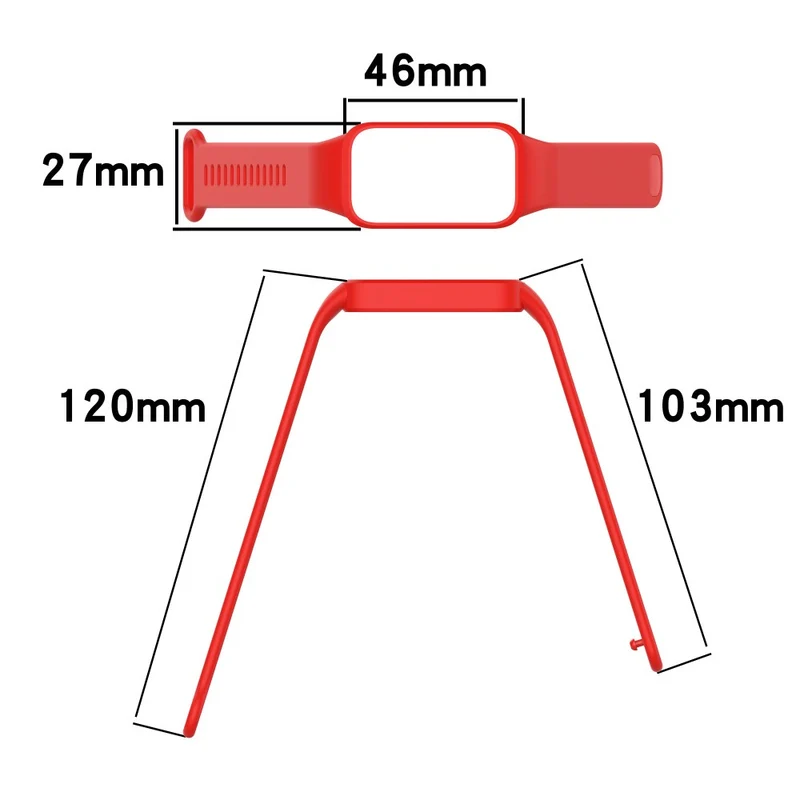 Flexibel Xiaomi Smart Band 9 Active / Xiaomi Redmi Band 3 Silikon Universell Armband