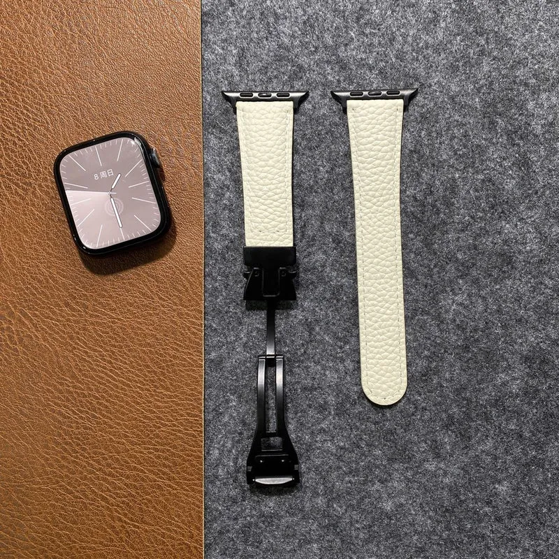 Mega Cool Apple Smartwatch Echtes Leder Universell Armband