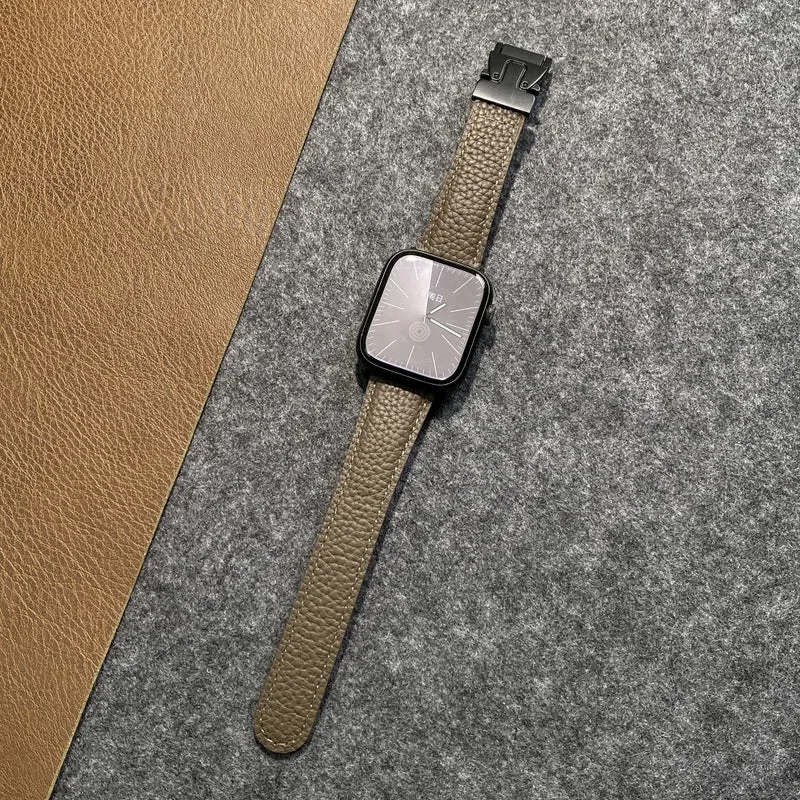 Mega Cool Apple Smartwatch Echtes Leder Universell Armband