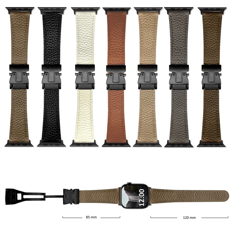Mega Cool Apple Smartwatch Echtes Leder Universell Armband