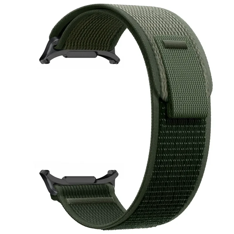 Samsung Galaxy Watch Ultra Trail Nylonarmband (Armeegrün)