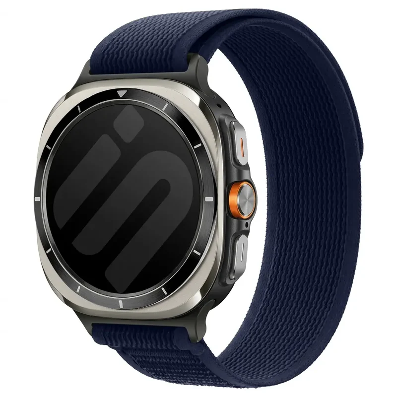 Samsung Galaxy Watch Ultra Trail Nylonarmband (Dunkelblau)