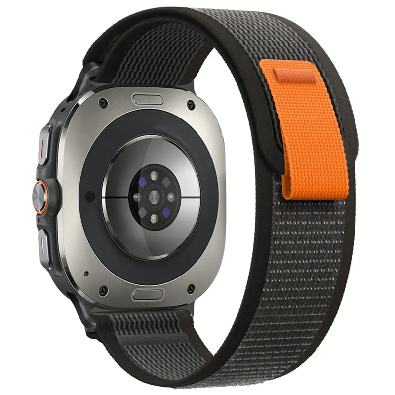 Samsung Galaxy Watch Ultra Trail Nylonarmband (Schwarz)