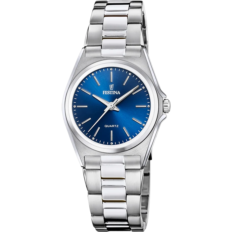 Festina Classics F20553/3 Damenuhr Blau • Mineralglas • Quarzwerk