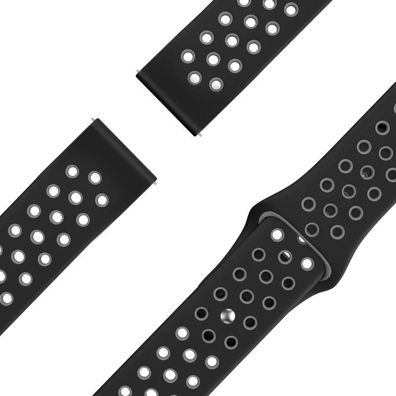 Bandz Stahlgear Zeus One Sportarmband 'Deluxe' (Schwarz/Grau)