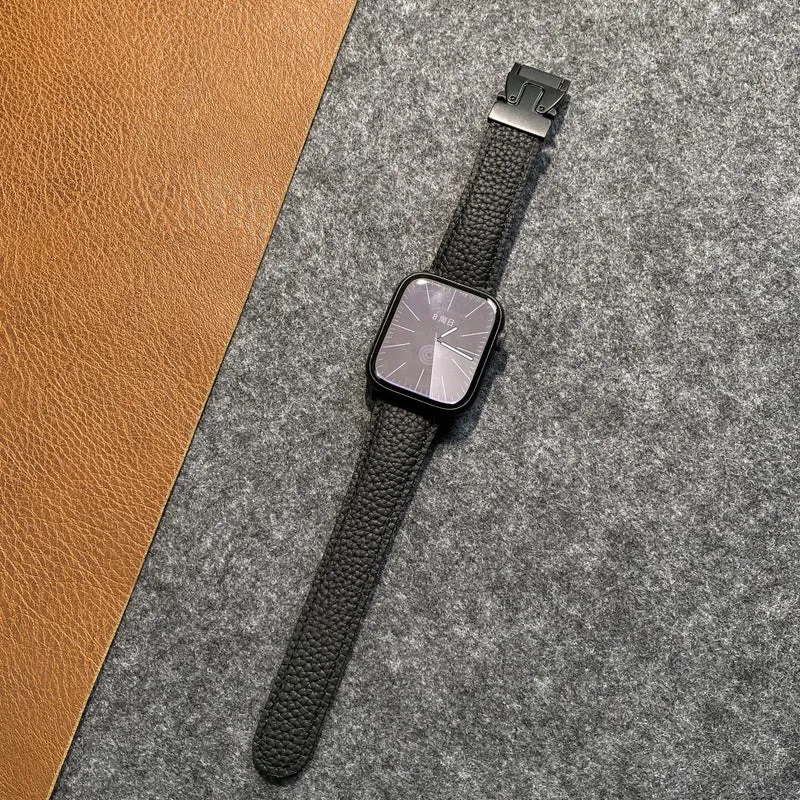 Bequem Apple Smartwatch Echtes Leder Universell Armband