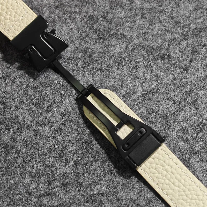 Bequem Apple Smartwatch Echtes Leder Universell Armband