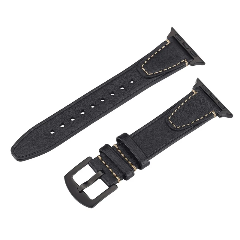Super Cool Apple Smartwatch Echtes Leder Universell Armband