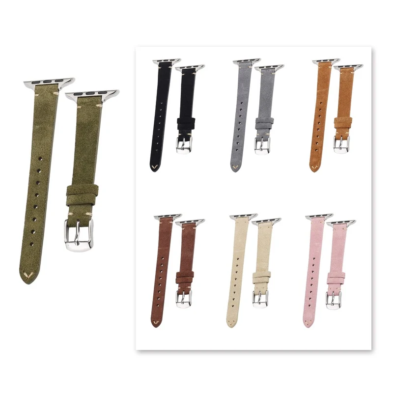 Stilvoll Apple Smartwatch Echtes Leder Universell Armband