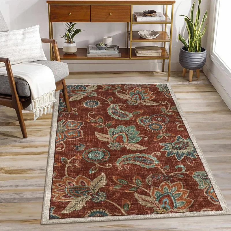 Eleganter tiger-themed Teppich für das Zuhause
