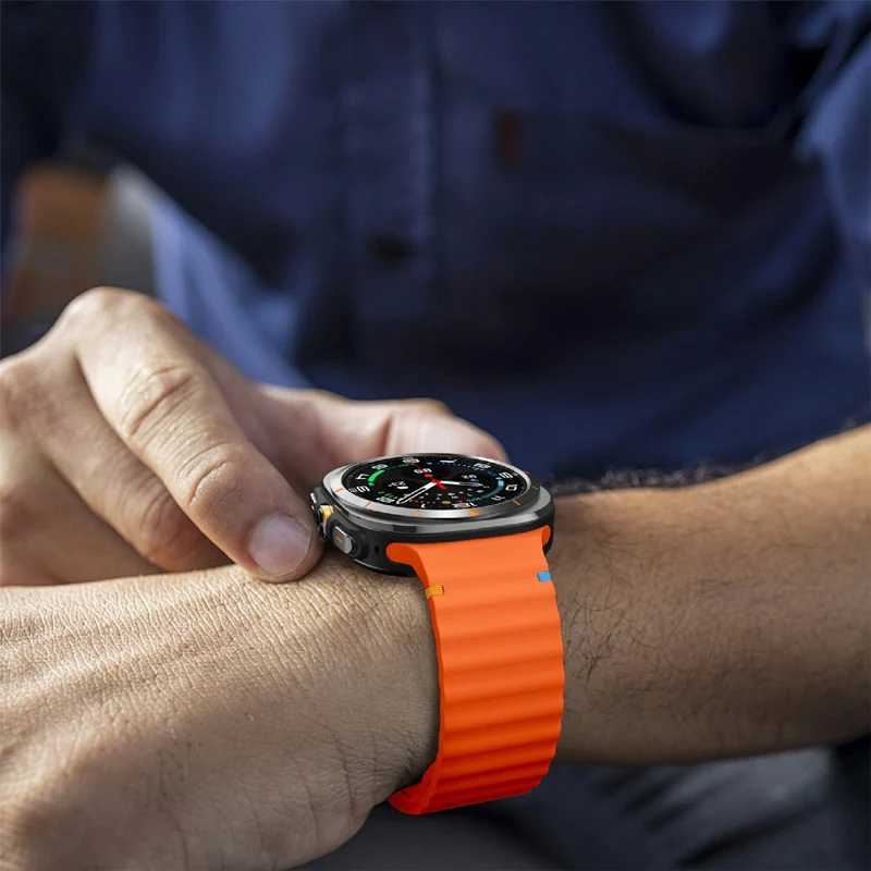 Super Süß Samsung Galaxy Watch Ultra 47mm Silikon Armband