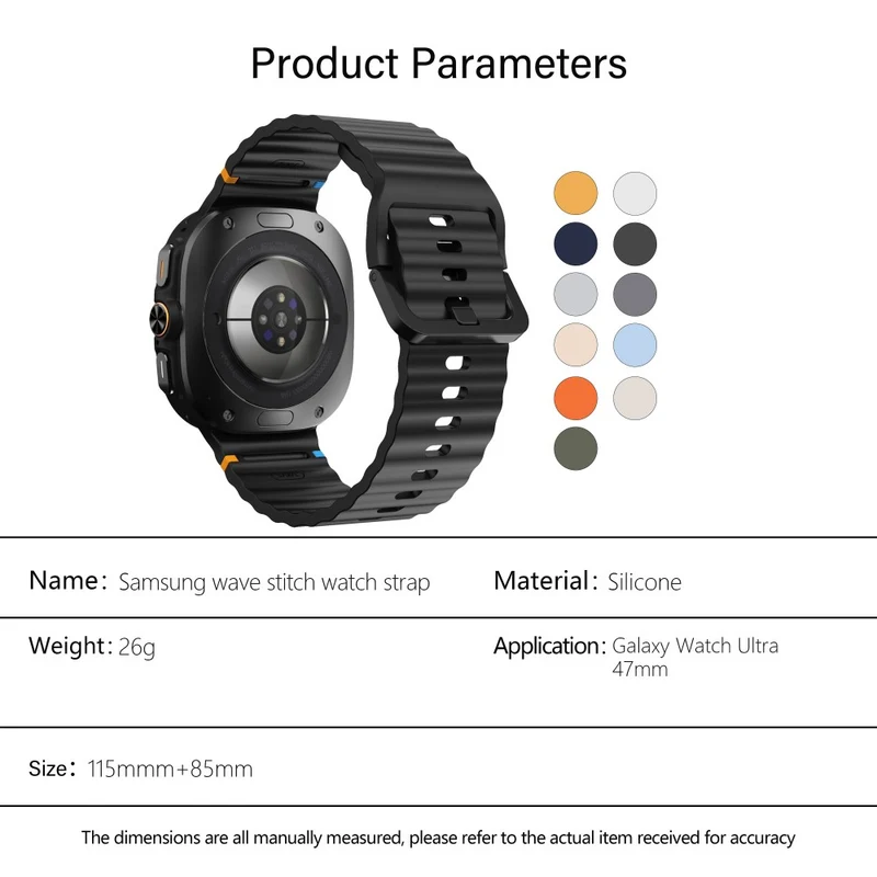 Super Süß Samsung Galaxy Watch Ultra 47mm Silikon Armband