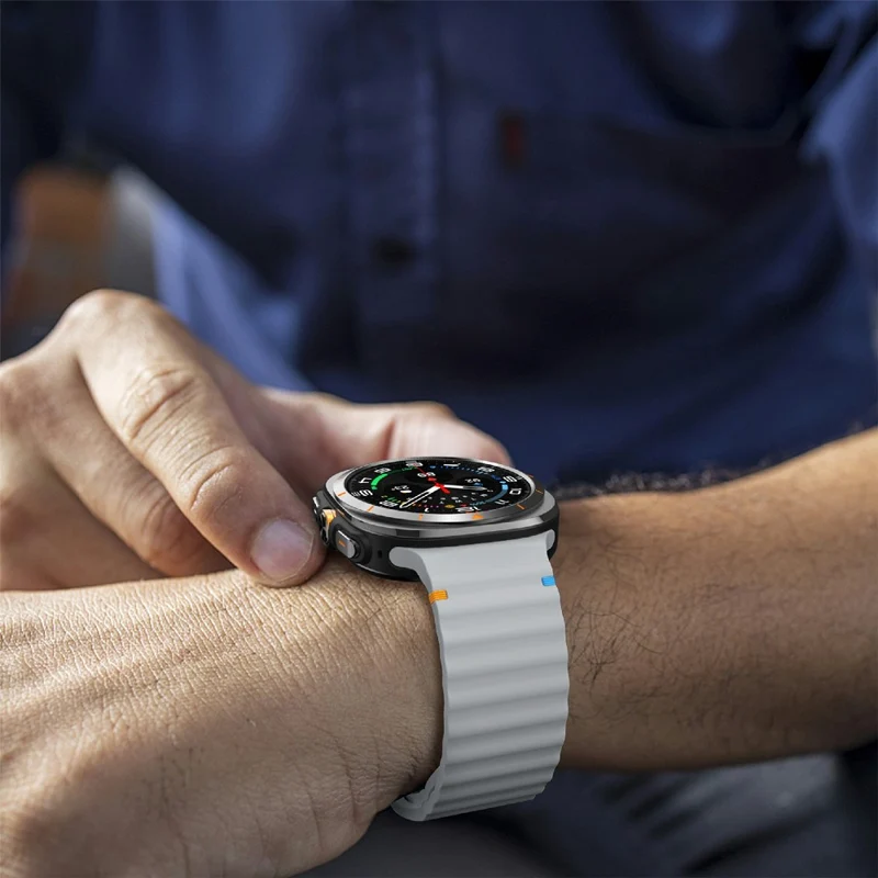 Super Süß Samsung Galaxy Watch Ultra 47mm Silikon Armband
