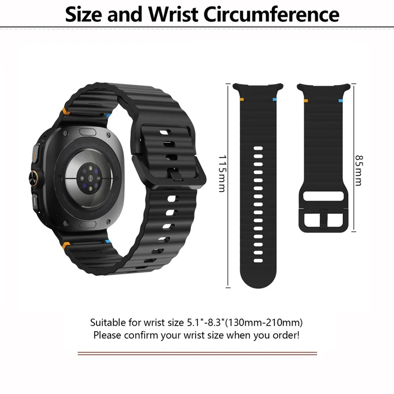 Super Süß Samsung Galaxy Watch Ultra 47mm Silikon Armband