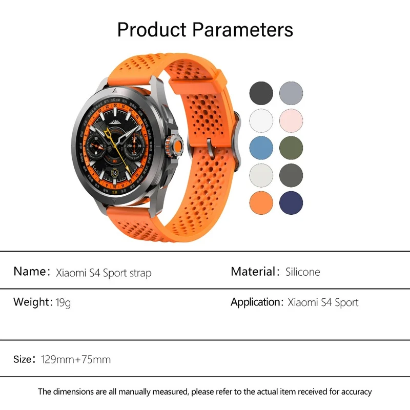 Süß Xiaomi Watch S4 Sport Silikon Armband