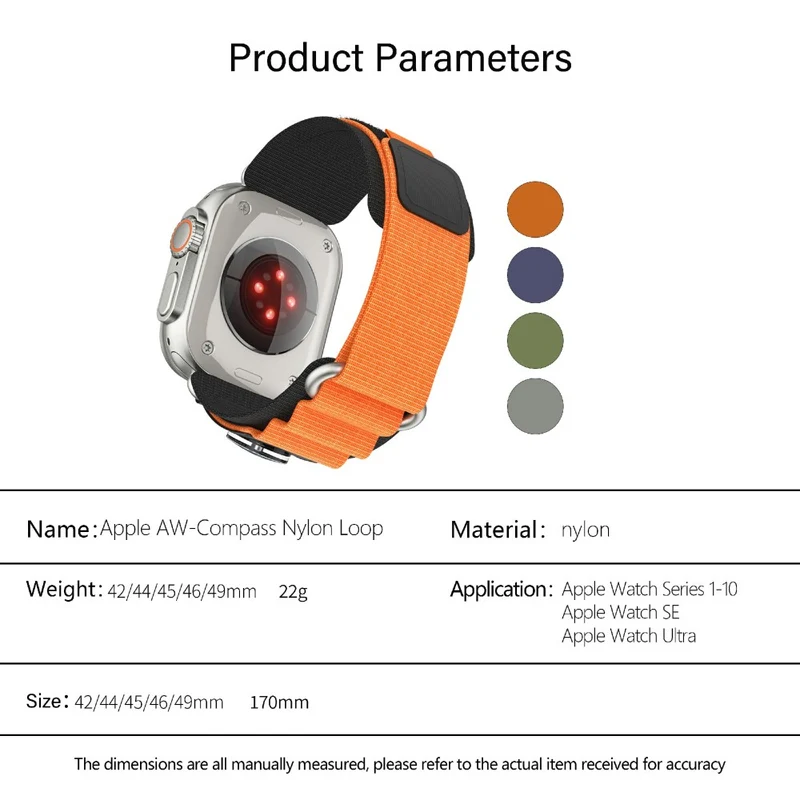 Super Modisch Apple Smartwatch Nylon Universell Armband
