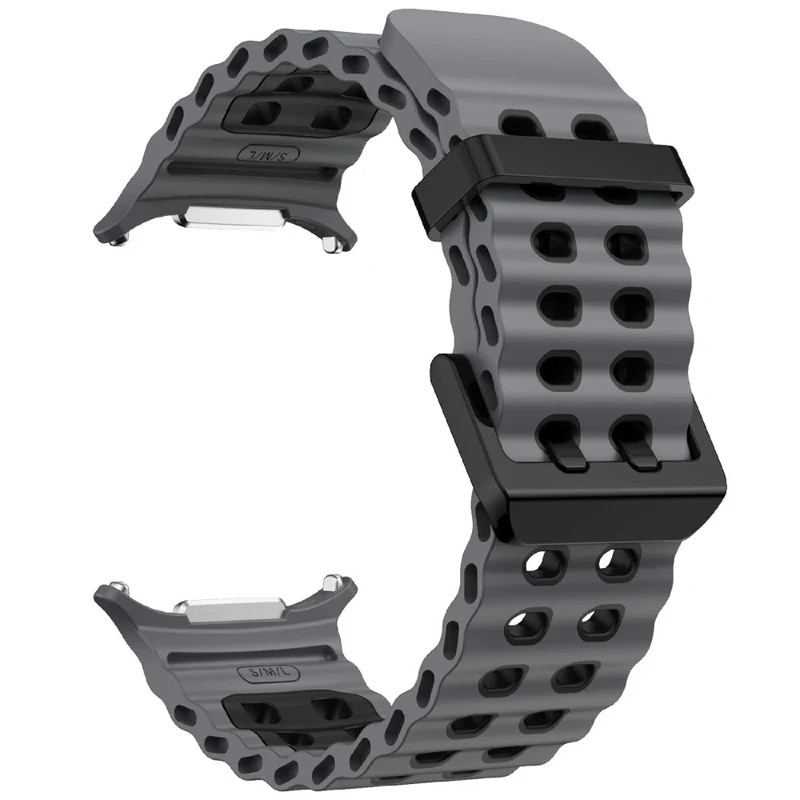 Flexibel Samsung Galaxy Watch Ultra 47mm Silikon Armband