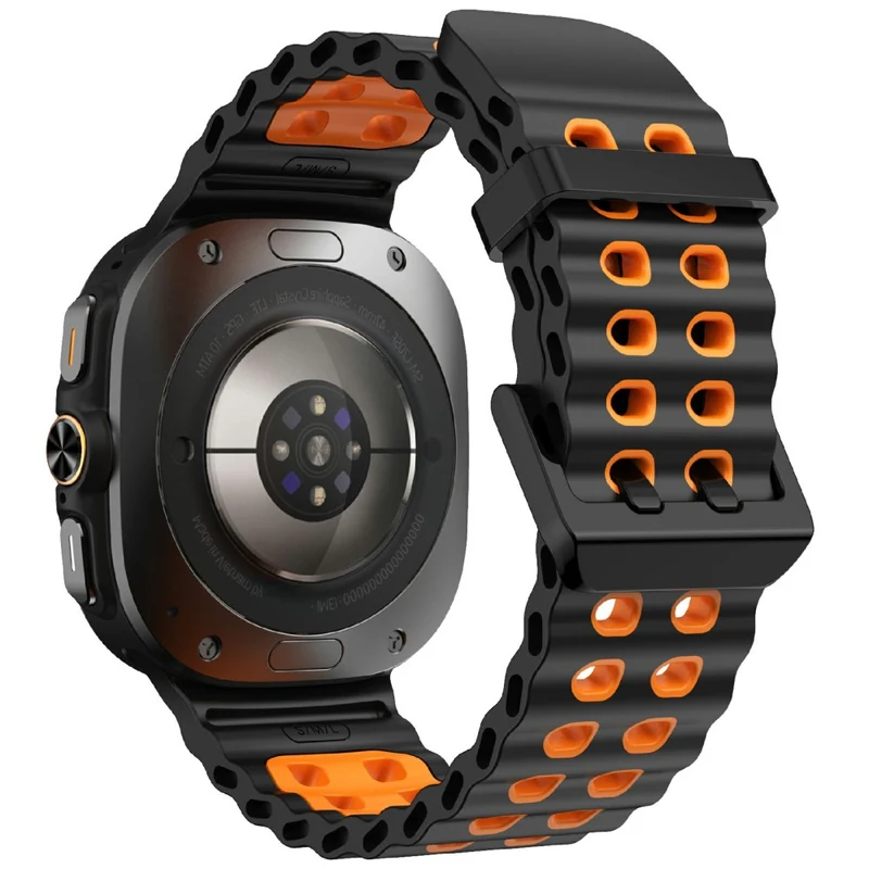 Flexibel Samsung Galaxy Watch Ultra 47mm Silikon Armband