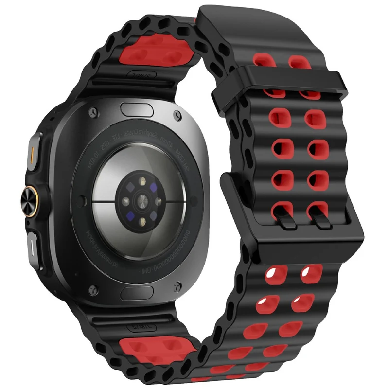 Flexibel Samsung Galaxy Watch Ultra 47mm Silikon Armband