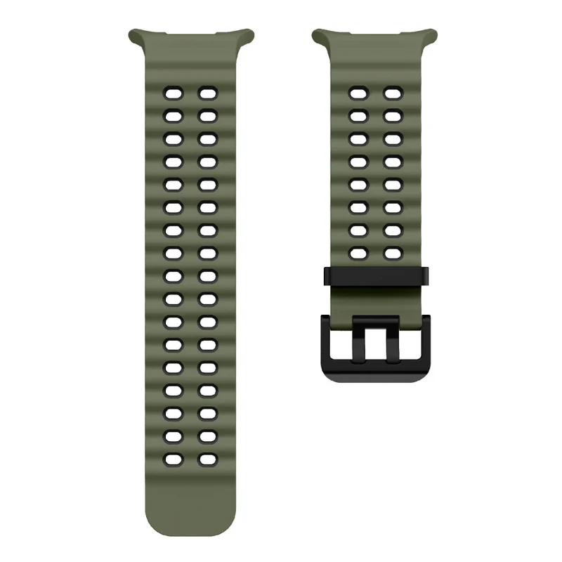 Flexibel Samsung Galaxy Watch Ultra 47mm Silikon Armband
