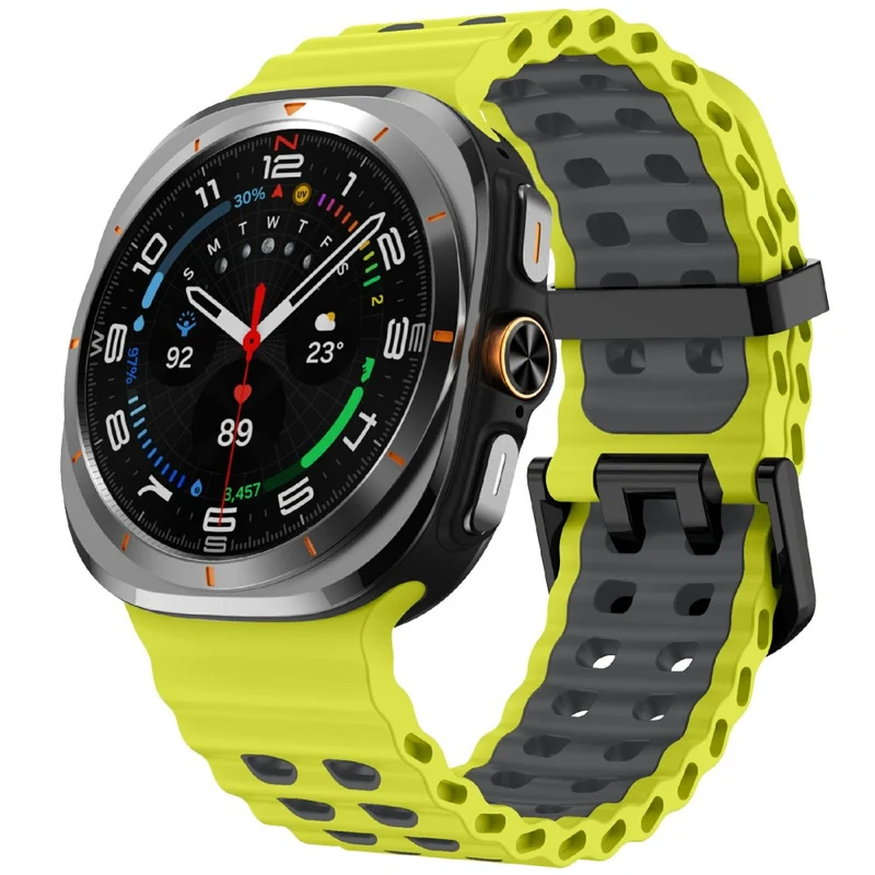 Flexibel Samsung Galaxy Watch Ultra 47mm Silikon Armband