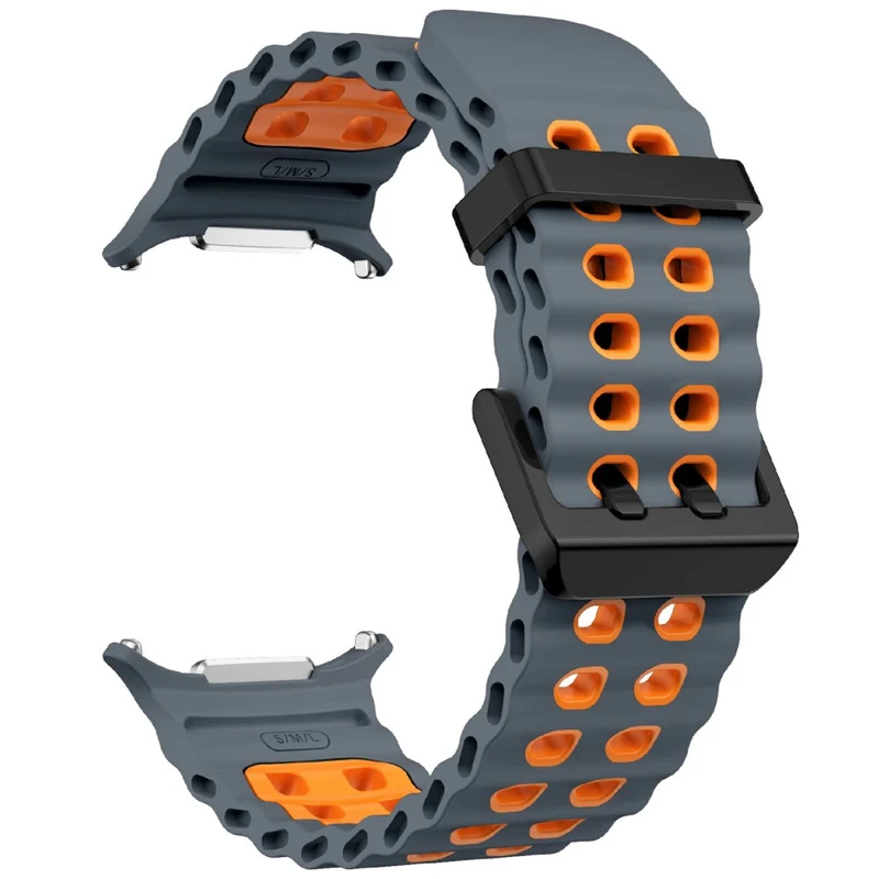 Flexibel Samsung Galaxy Watch Ultra 47mm Silikon Armband