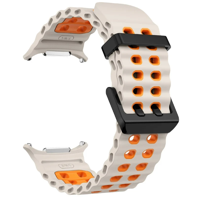 Flexibel Samsung Galaxy Watch Ultra 47mm Silikon Armband