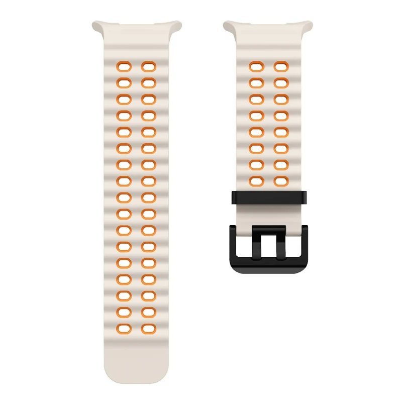 Flexibel Samsung Galaxy Watch Ultra 47mm Silikon Armband