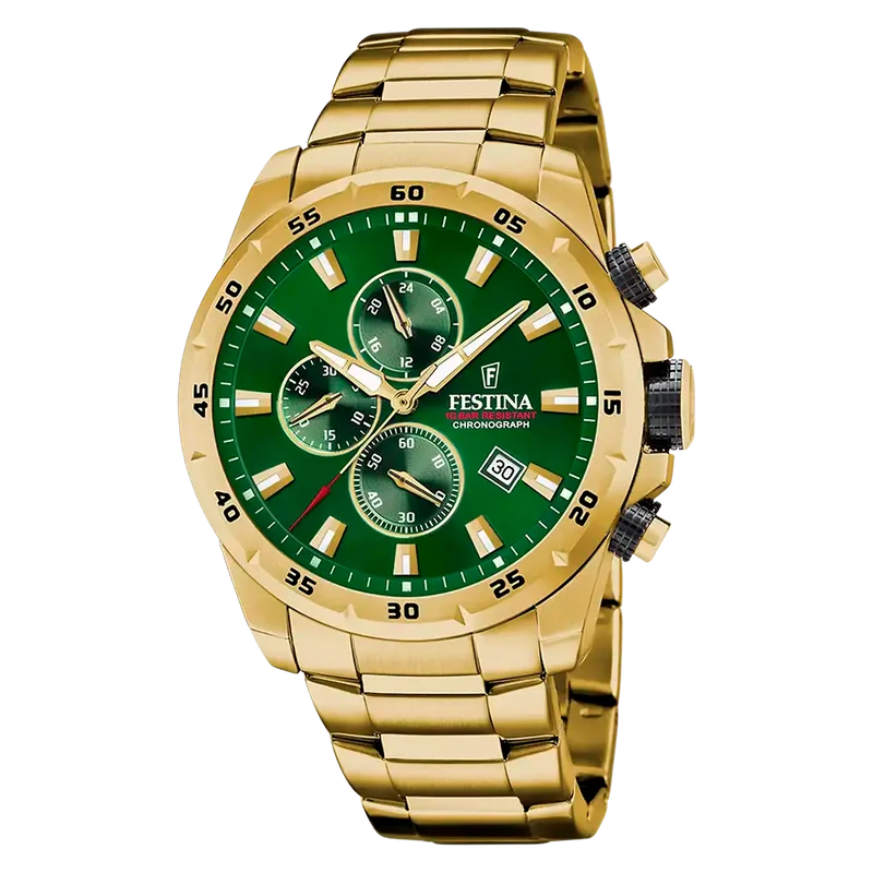 Festina Timeless Chronograph F20541/3 Herren • Chronograph • Mineralglas