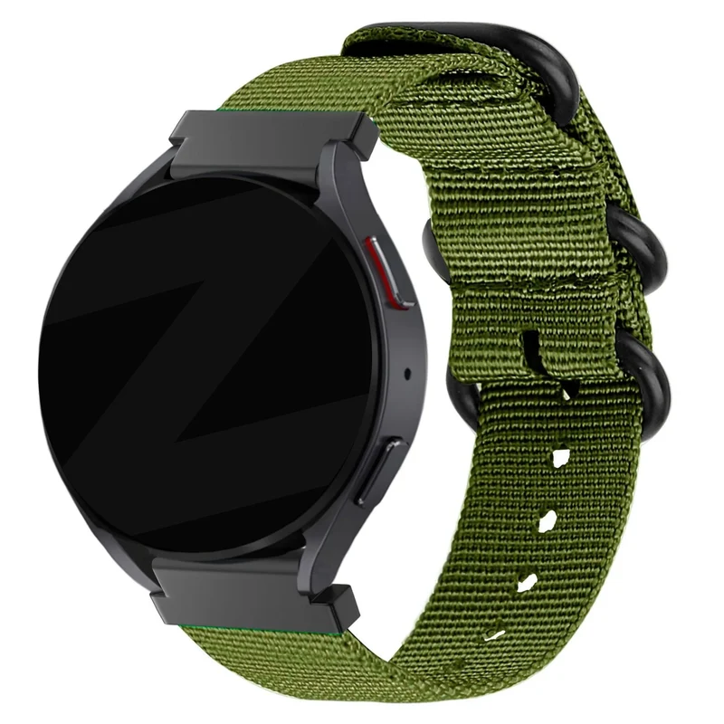 Bandz Stahlgear Thor 2.0 Schnallen-Nylonarmband (Grün)