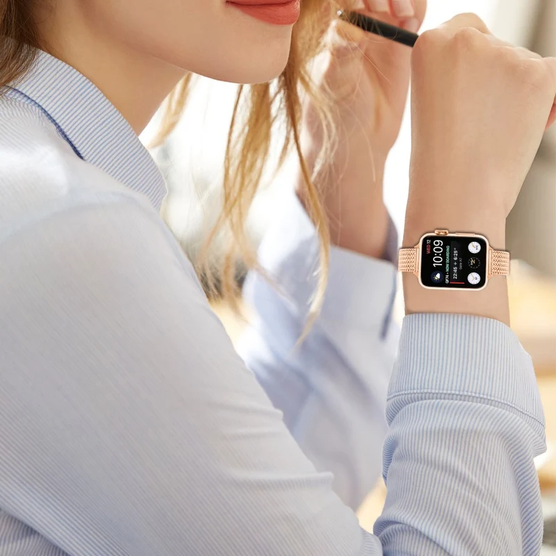 Absolut Ordentlich Apple Smartwatch Metall Universell Armband