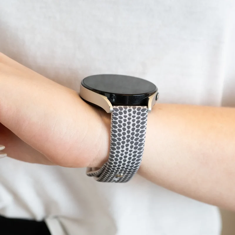 Bandz Oozoo Smartwatch 20mm Gemustertes Armband (Snake)