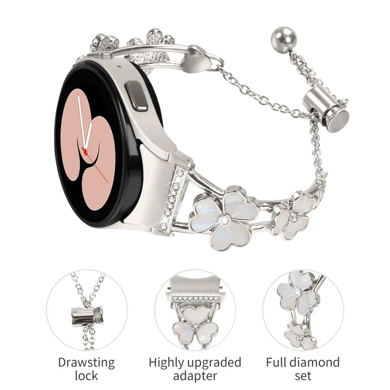 Klassisch Samsung Galaxy Watch 7 40mm / Samsung Galaxy Watch 7 44mm Metall Universell Armband