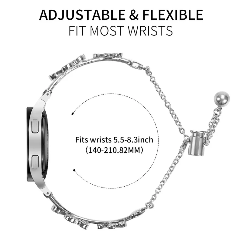 Unglaublich Stylisch Samsung Smartwatch Metall Universell Armband