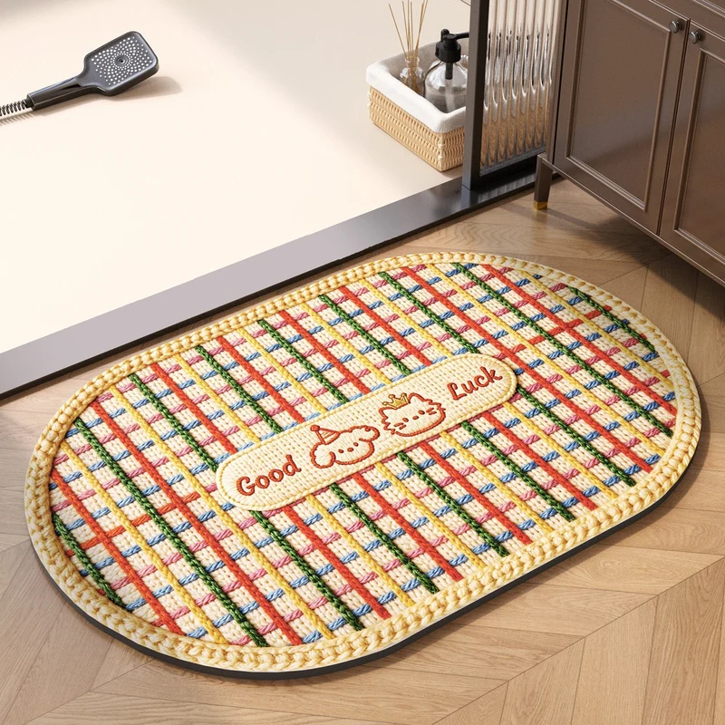 Dekorative Gewebte Teppichmatte