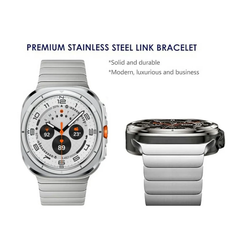 Mega Sympathisch Samsung Galaxy Watch Ultra 47mm Metall Armband