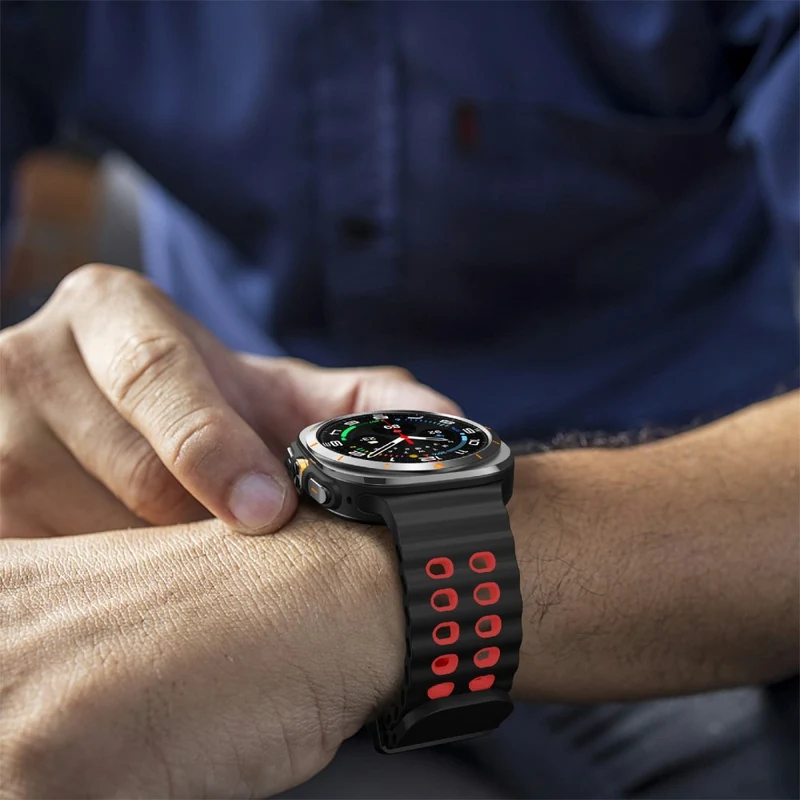 Unglaublich Süß Samsung Galaxy Watch Ultra 47mm Silikon Armband
