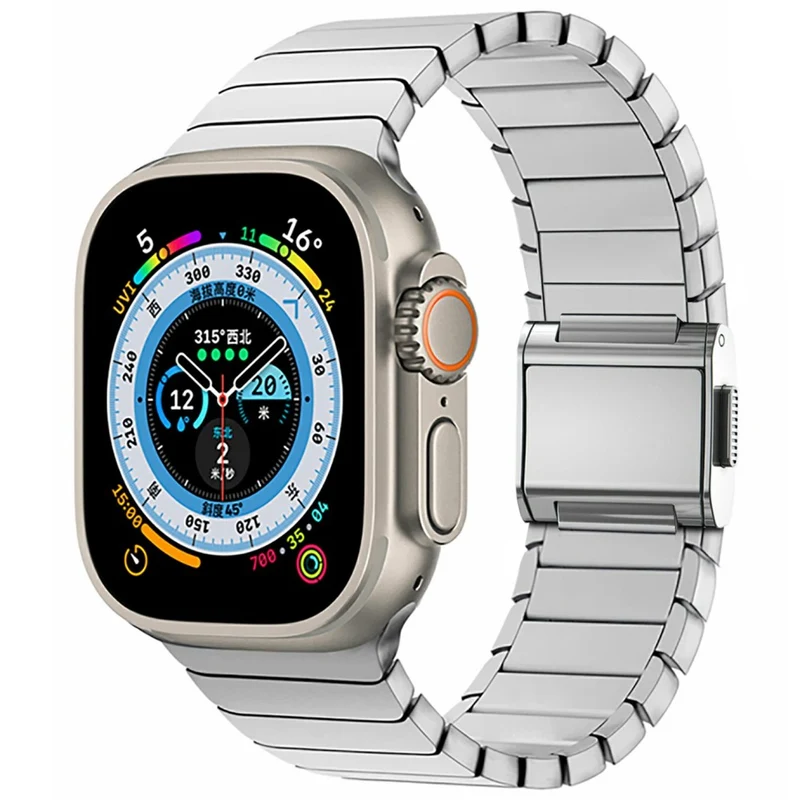 Super Stylisch Apple Smartwatch Metall Universell Armband
