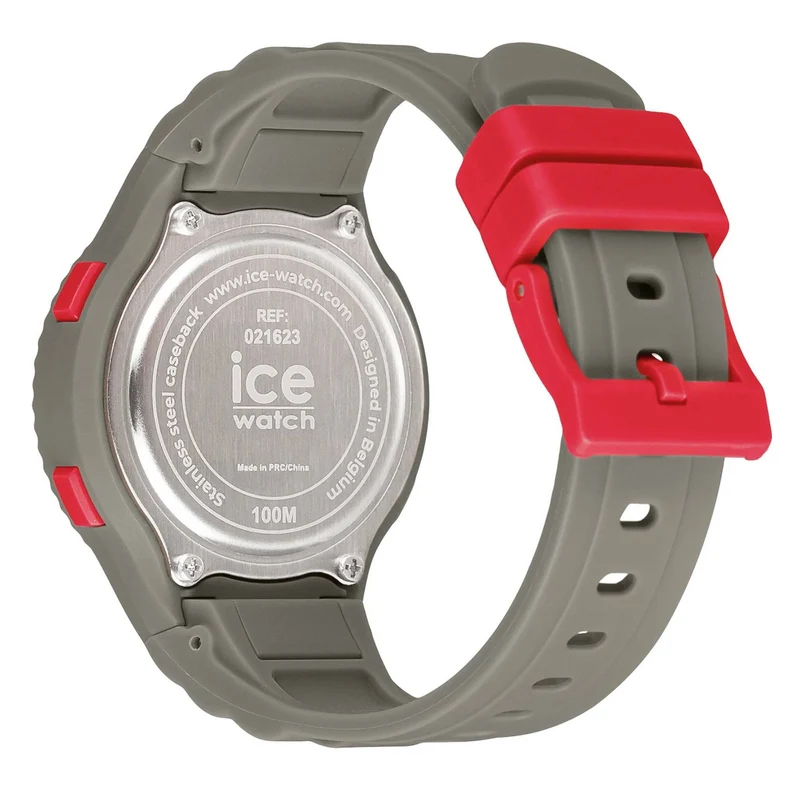 ICE-Watch Digitaluhr Unisex ICE digit Dusty coral Grau Rot 021623