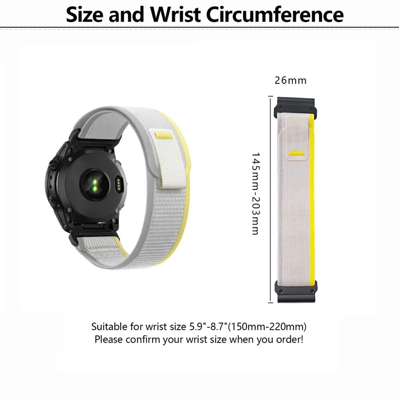 Mega Zuverlässig Garmin Smartwatch Nylon Universell Armband