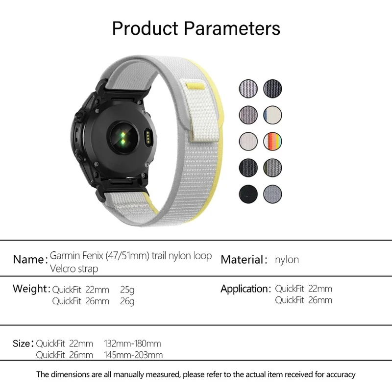Absolut Bequem Garmin Smartwatch Nylon Universell Armband